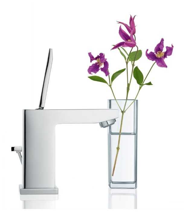Смеситель для раковины (умывальника) Grohe Eurocube Joy 23654000, рычажный фотография 2