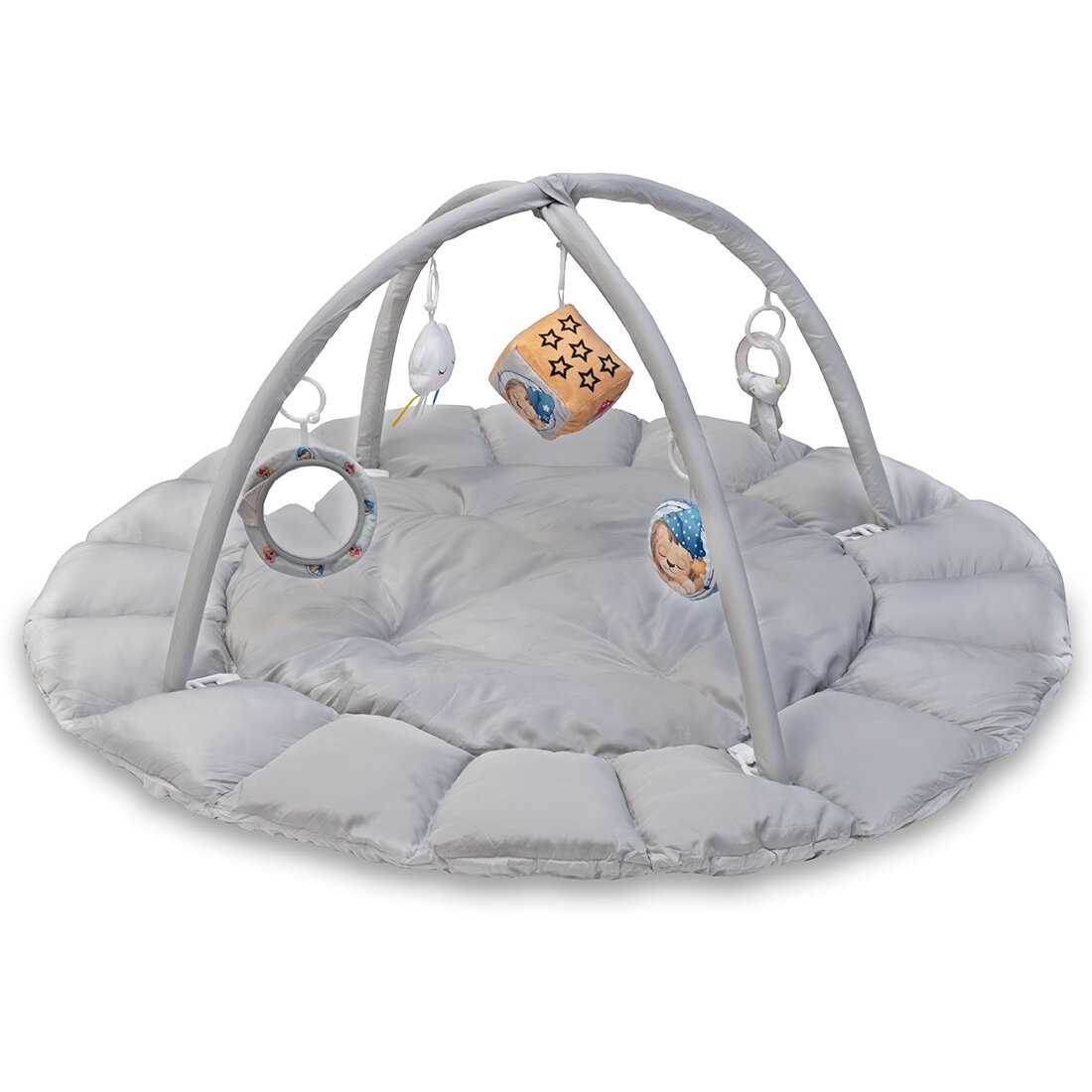 Мягкий развивающий коврик для новорожденного Activity Cozy Gym (CC8080) фотография 3