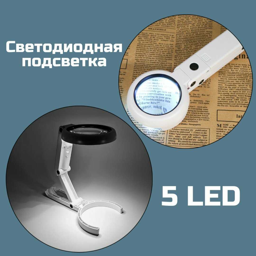Лупа ANYSMART Лупа ручная (5х, 11х) фотография 3