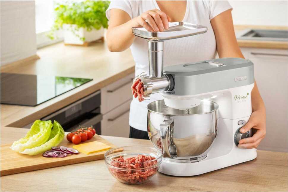 Планетарный кухонный комбайн Sencor Stand Mixer Multifunctional STM 3760WH фотография 11