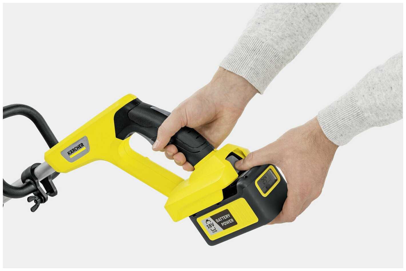 Триммер электрический KARCHER LTR 18-30 Battery Set фотография 16