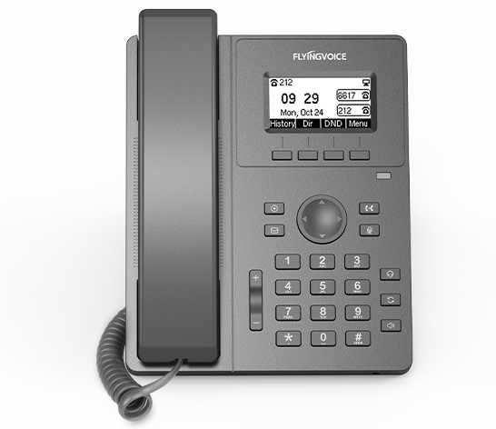 IP-телефон FLYINGVOICE P10P фотография 10