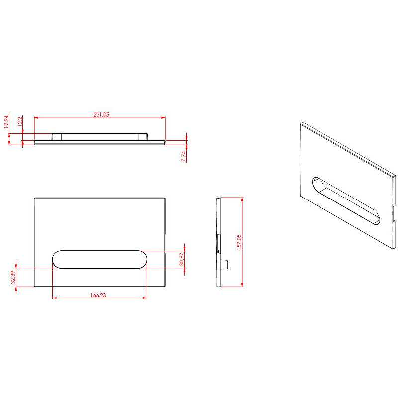 Кнопка смыва для инсталляции Allen Brau Project Color (9.2PR01) фотография 23