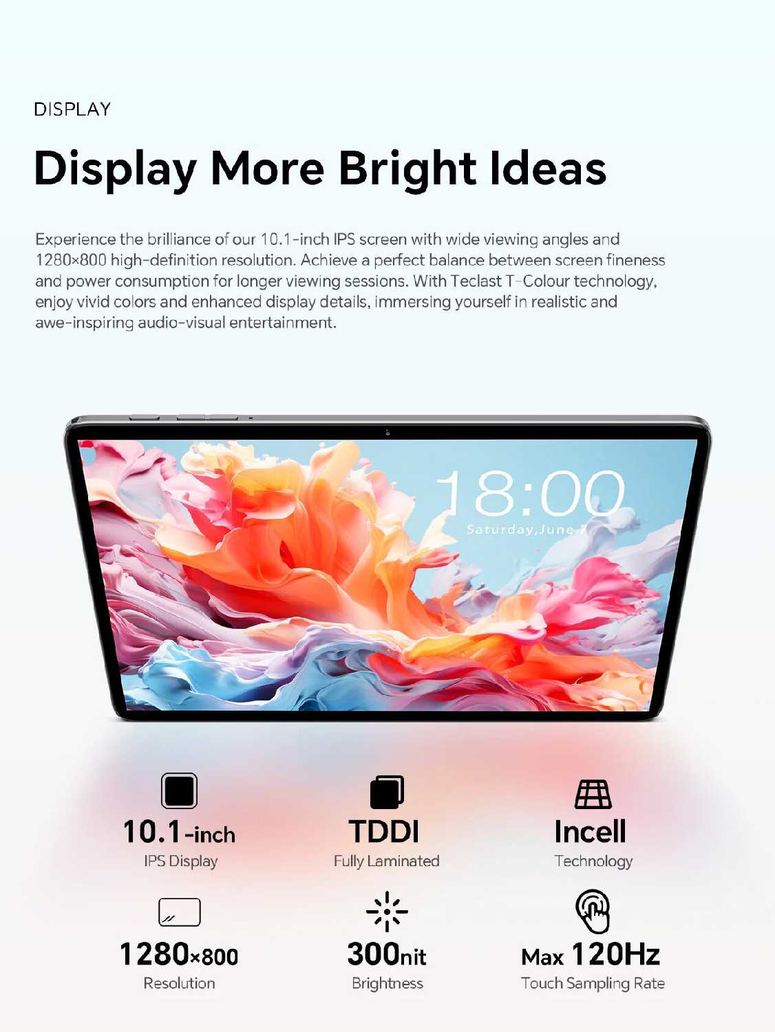 Планшет Teclast P30T A523 (1.8) 8C RAM4Gb ROM128Gb 10.1