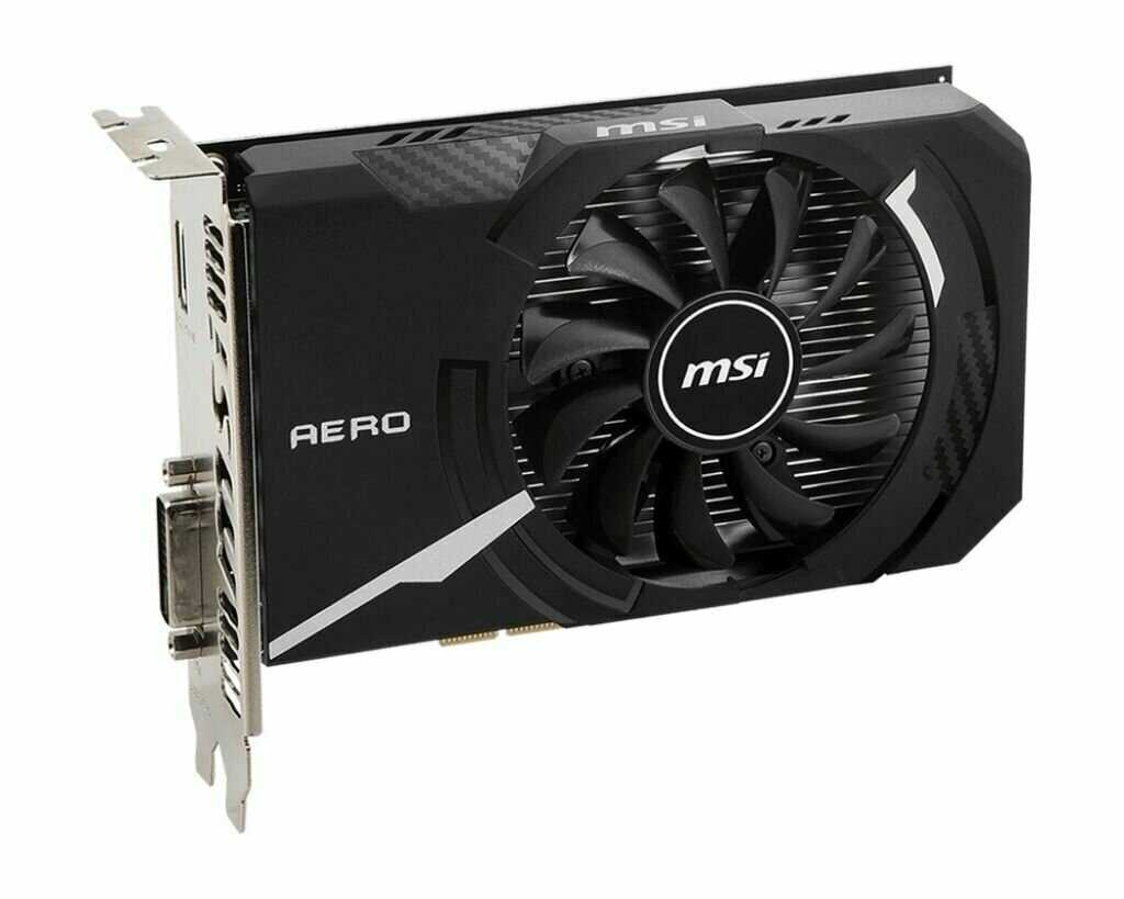 Видеокарта MSI GT 1030 AERO ITX 4GD4 OC (GT 1030) фотография 2