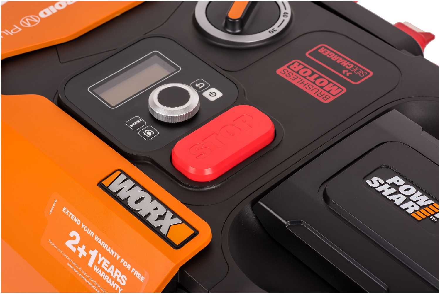 Роботизированная газонокосилка Worx Landroid M500 Plus WR165E фотография 6