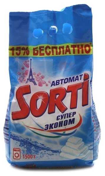 Стиральный порошок Sorti Супер Эконом (автомат) фотография 3