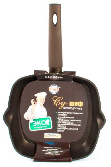 Сковорода-гриль TimA Су-шеф 2614ПШ фотография 3
