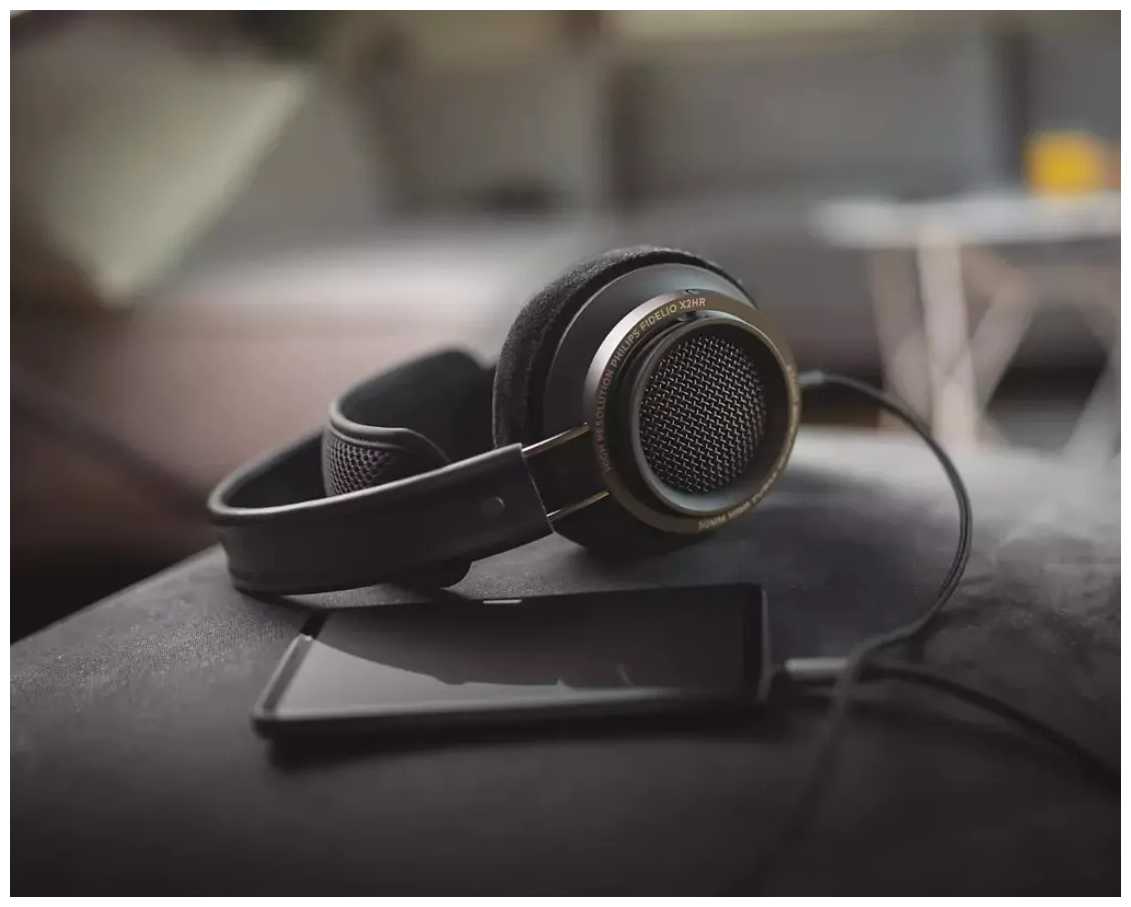 Наушники Philips Fidelio X2HR, черные фотография 3