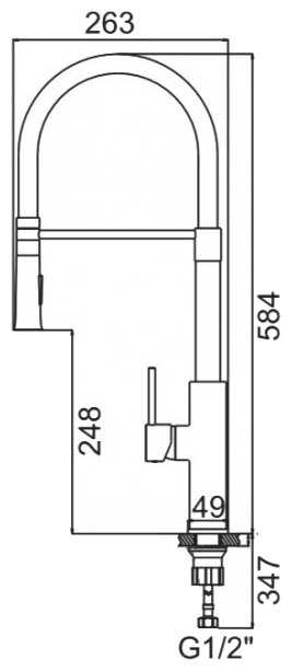 Смеситель для душа Ledeme L4097-x, рычажный фотография 9