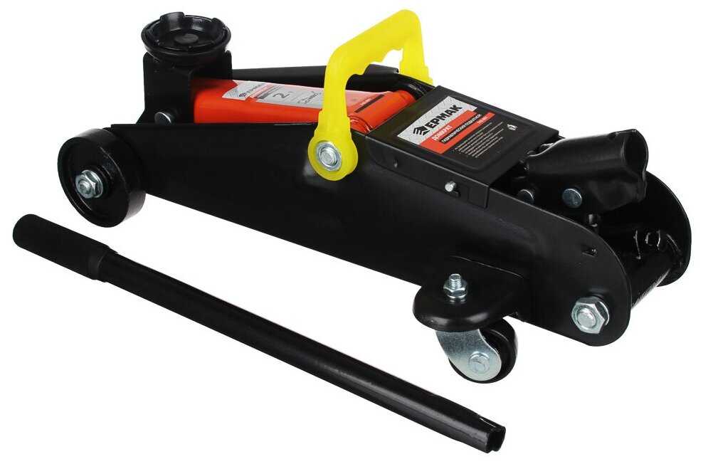 Домкрат подкатной гидравлический Ермак 742001
