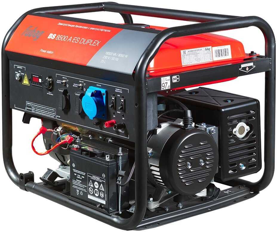 Бензиновый генератор FUBAG BS 11000 A ES + Блок автоматики Startmaster (11500 D) фотография 1