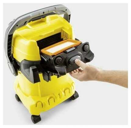 Профессиональный пылесос KARCHER WD 5 P V-25/5/22, 1100 Вт фотография 9