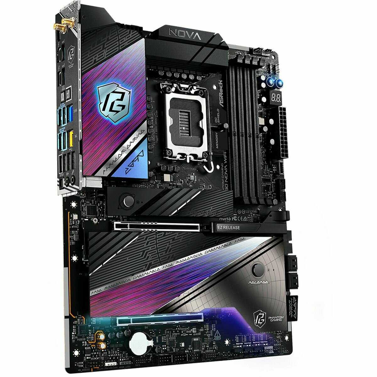 Материнская плата ASRock Z890 NOVA WIFI, LGA1851, Intel Z890, ATX фотография 3