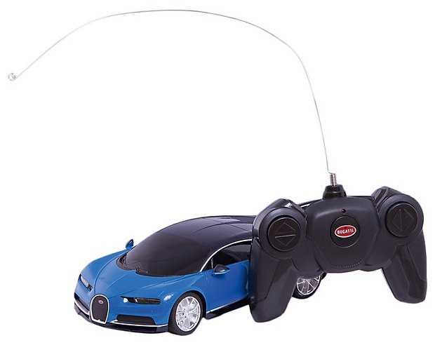 Гоночная машина Rastar Bugatti Chiron 76100, 1:24, 18.9 см