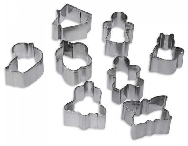 Форма для печенья DOSH | HOME Vela Рождество 302022, 8 шт.