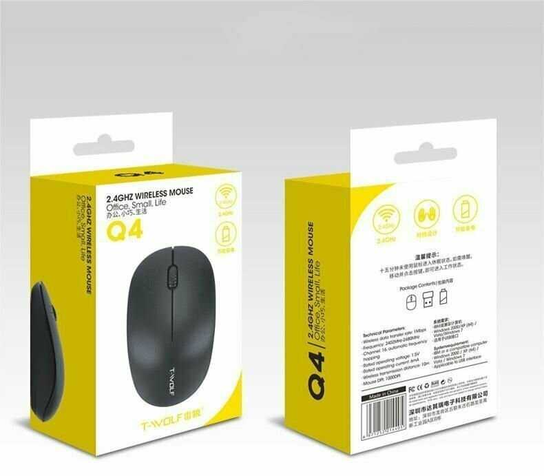 Беспроводная мышь T-WOLF Q4 фотография 5