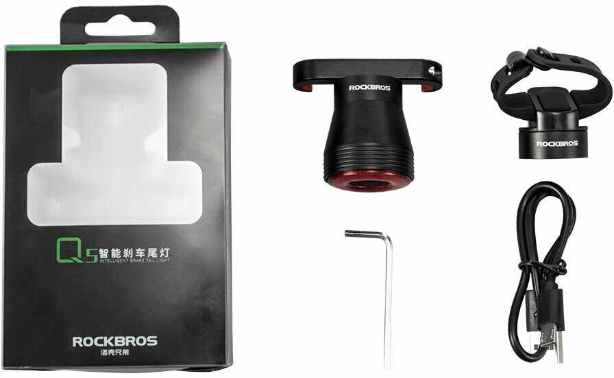 Задний фонарь для велосипеда Rockbros Smart (TL907Q50) фотография 9