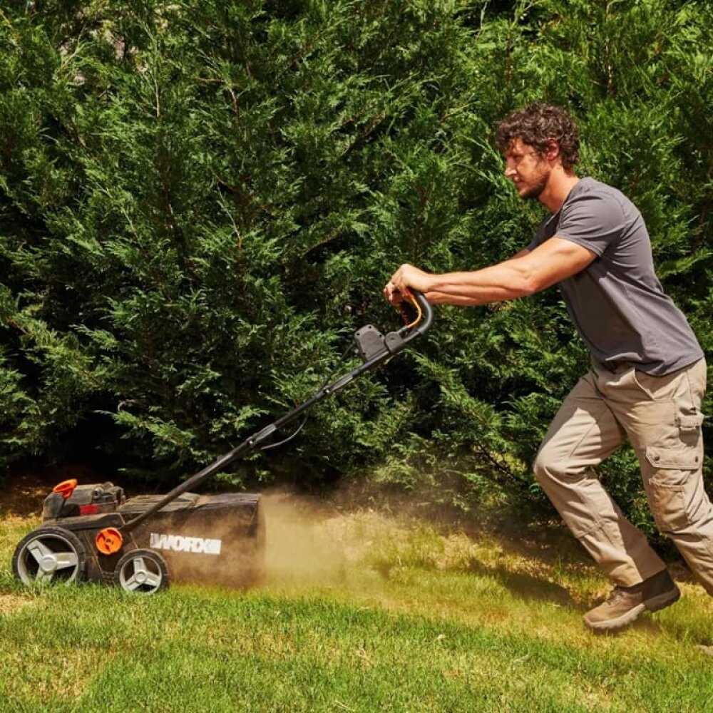 Аккумуляторный скарификатор-аэратор Worx Nitro WG855E.9 фотография 14