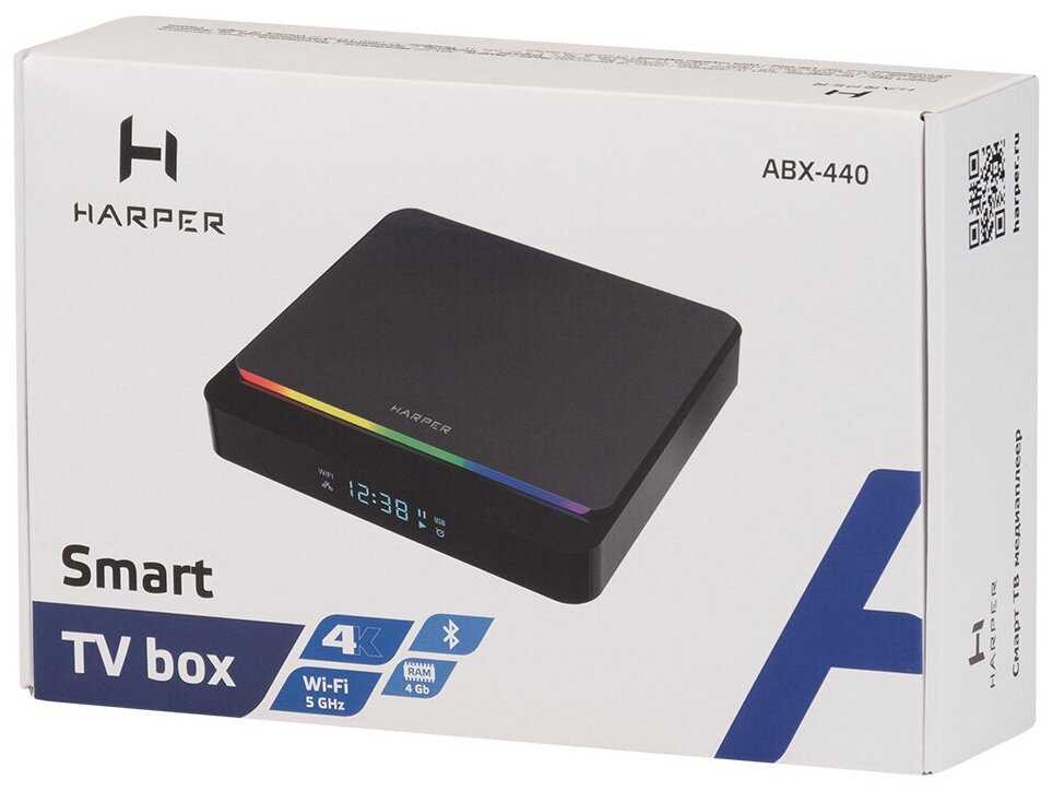 Смарт-ТВ приставка (Медиаплеер) HARPER ABX-440 фотография 15