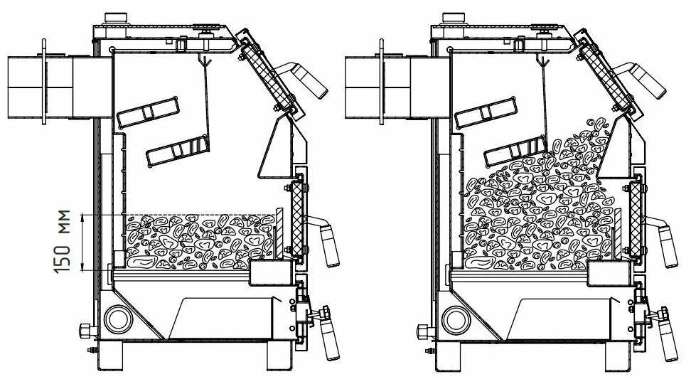 Твердотопливный котел ZOTA Тополь-16ВК фотография 9