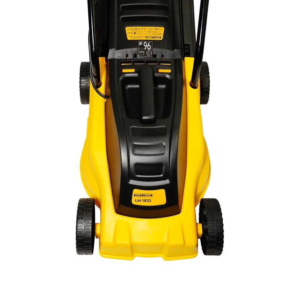 Газонокосилка Partner Partner for Garden LM 1832 (1800 Вт, ширина 320 мм, высота 25/40/55, объём травосборника 30 Л) фотография 14