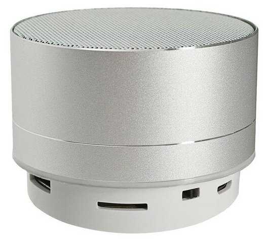 Портативная колонка LuazON LAB-05, Bluetooth, USB, microSD, microUSB, микс фотография 1