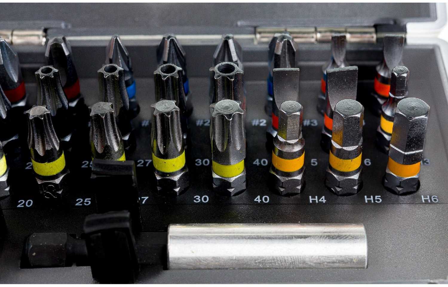 Набор оснастки для инструментов Gross 11365, 33 предм. фотография 1