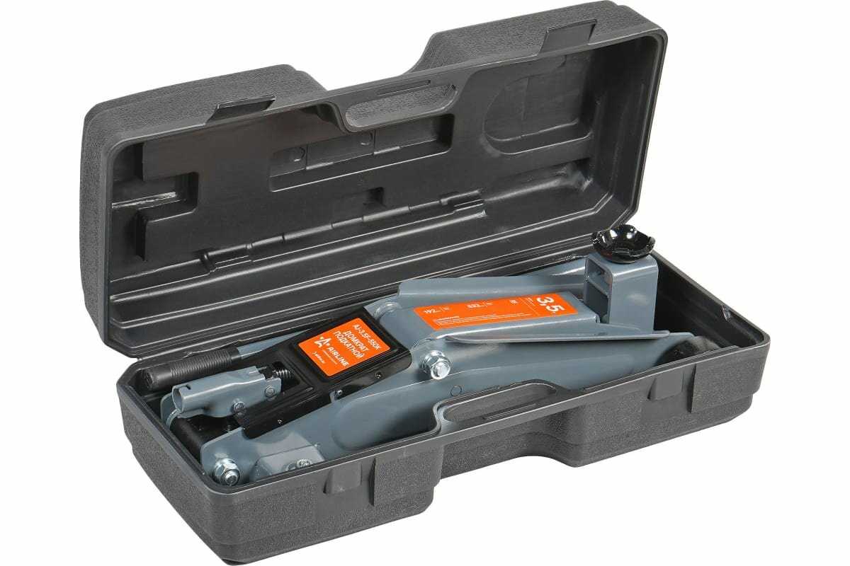 Домкрат подкатной гидравлический для мототехники AIRLINE AJ-2.3F-350PK фотография 4