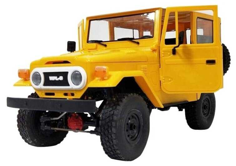 Радиоуправляемый внедорожник WPL Buggy Crawler RTR 4WD масштаб 1:16 2.4G - WPLC-34-Yellow фотография 1