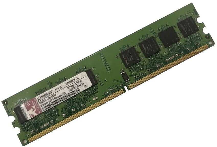 Оперативная память Kingston 1 ГБ DDR2 DIMM CL5 KVR800D2N5/1G фотография 4