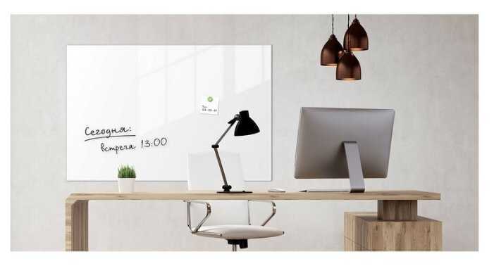 Доска стеклянная магнитно-маркерная BRAUBERG 236747/236748/236749 фотография 4