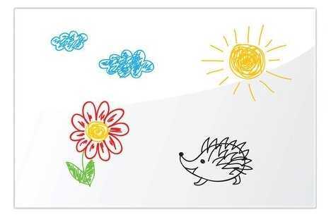 Доска стеклянная магнитно-маркерная BRAUBERG 236747/236748/236749 фотография 5