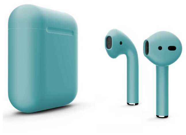 Беспроводные наушники Apple AirPods 2 Color (без беспроводной зарядки чехла) фотография 36