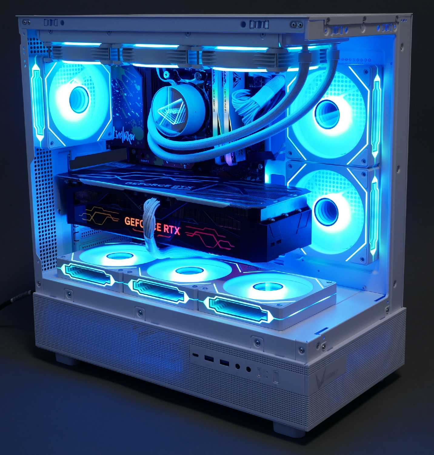 Системный блок i5 13400F (10 ядер) / 32GB / RTX4060 Ti / 512Gb +1Тb SSD / 750W фотография 7