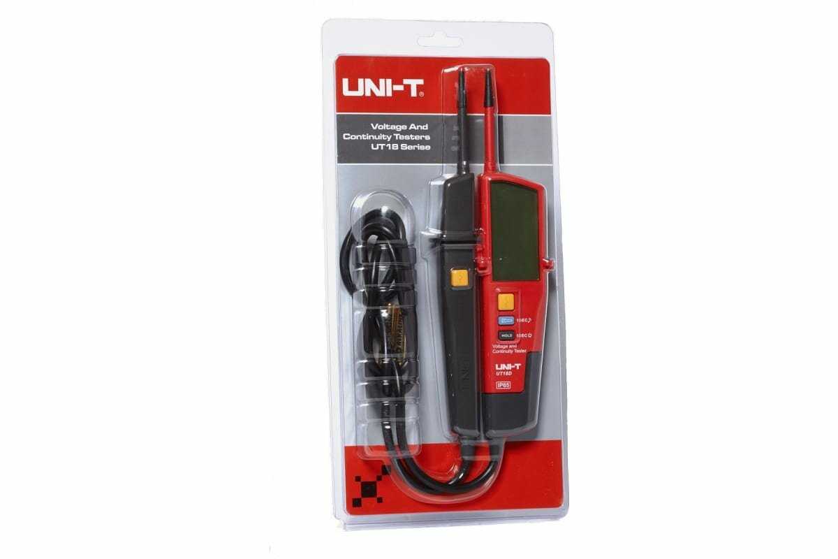 Тестер напряжения и целостности цепи UNI-T UT18D фотография 6