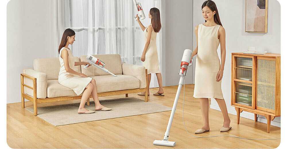 Вертикальный проводной пылесос Xiaomi Mijia Handheld Vacuum Cleaner 2 (CN) фотография 14