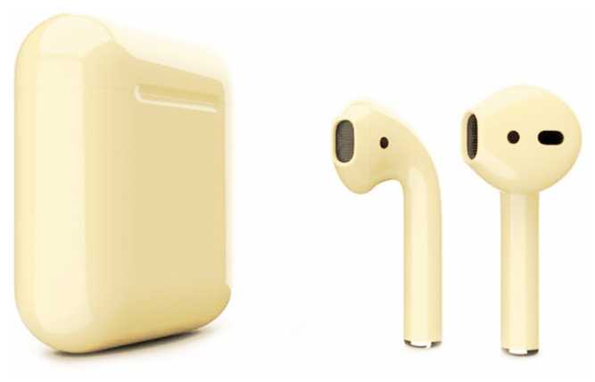 Беспроводные наушники Apple AirPods 2 Color (без беспроводной зарядки чехла) фотография 29