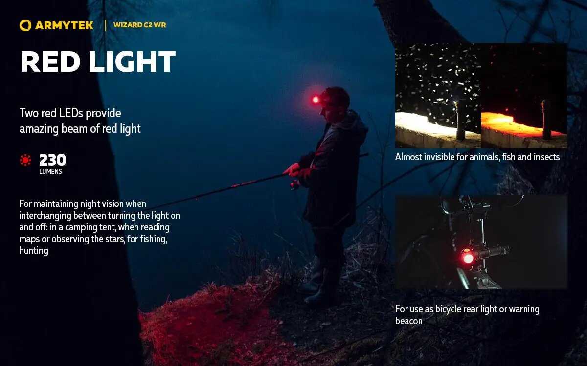 Светодиодный налобный фонарь Armytek Wizard C2/WR Magnet USB (18650) фотография 6