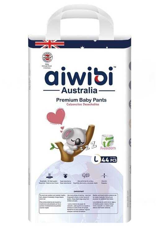 Трусики-подгузники детские AIWIBI Comfy dry L (9-14кг) фотография 2