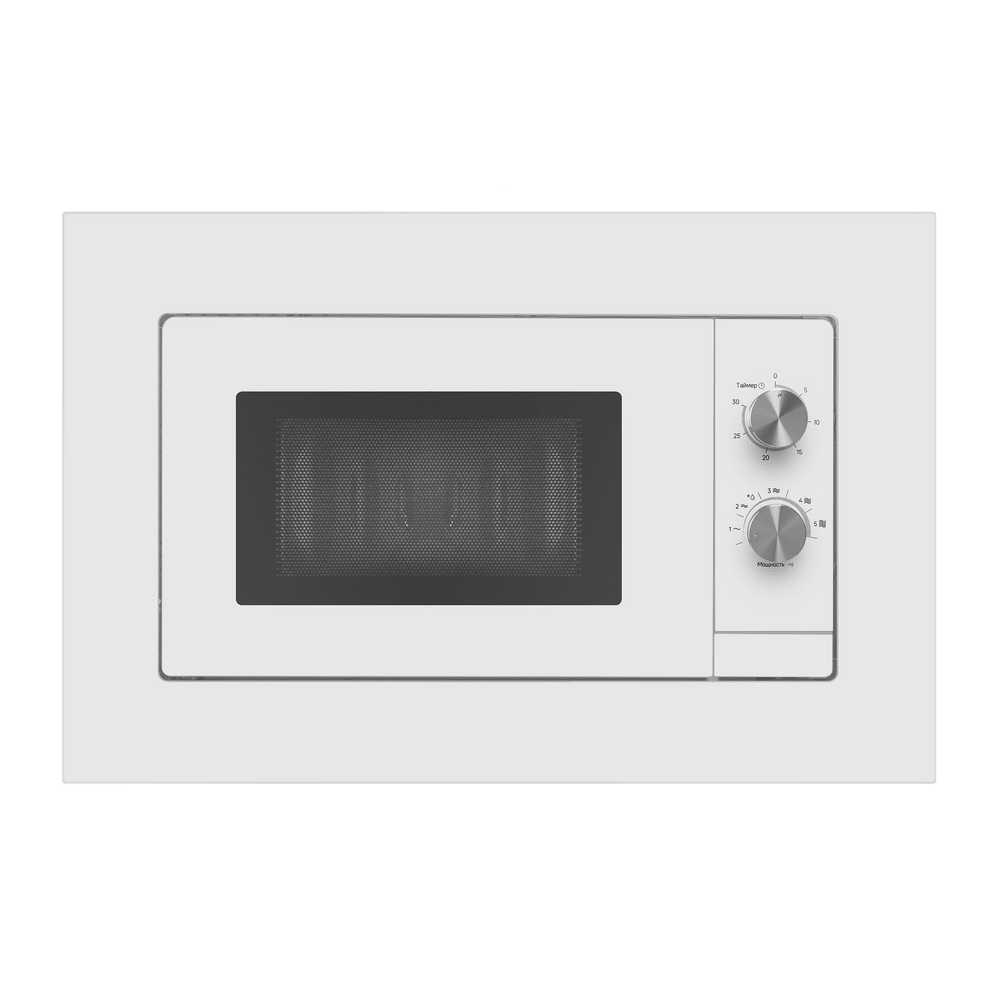 Встраиваемая микроволновая печь Maunfeld JBMO725WH01 фотография 9