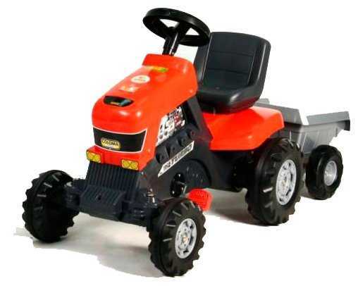 Веломобиль Полесье Turbo с полуприцепом, 52681 фотография 3