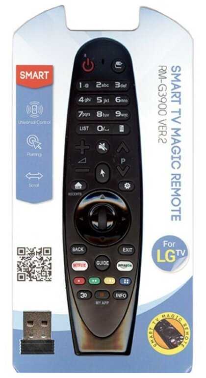 Универсальный пульт LG RM-G3900 фотография 8