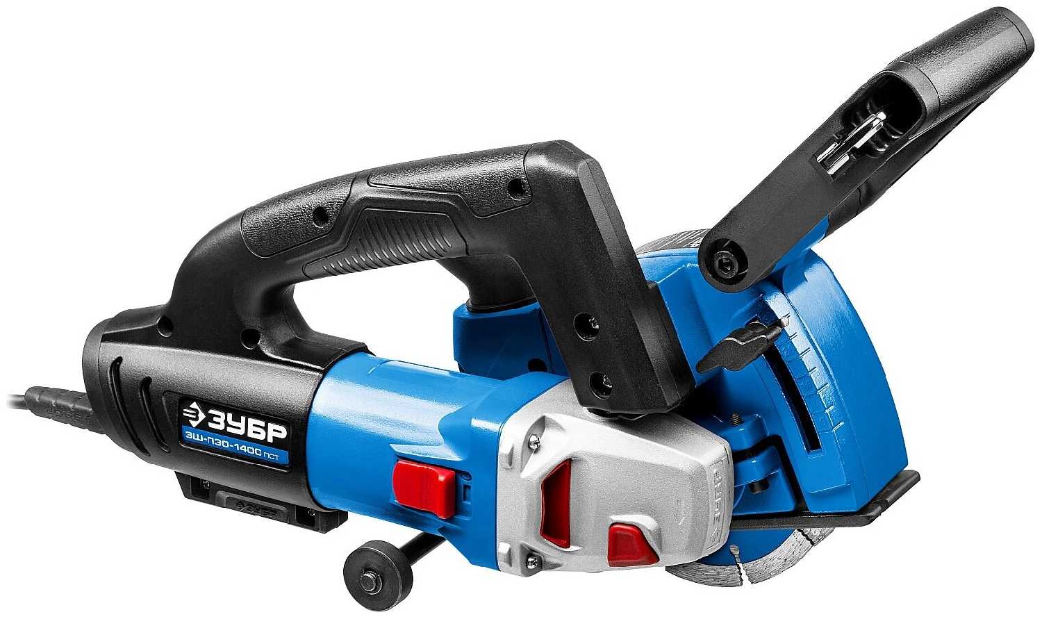 Штроборез ЗУБР ЗШ-П30-1400 ПСТ, 1400 Вт фотография 2