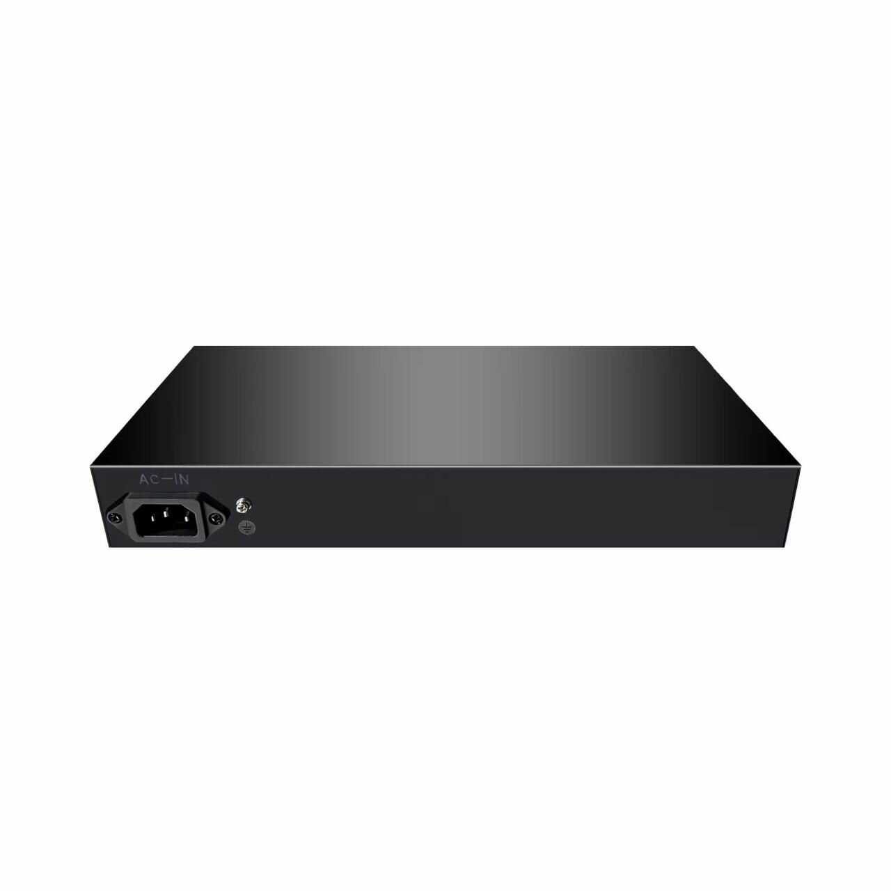 Коммутатор (свитч) 16 POE (802.3af/at) + 2 ETH 1000Mbs, 1 SFP фотография 7