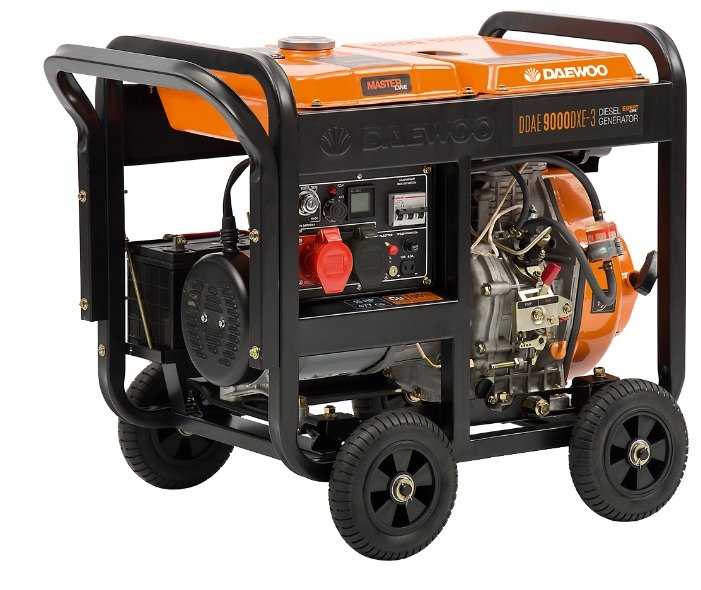 Дизельный генератор Daewoo Power Products DDAE 9000DXE-3, (7000 Вт)
