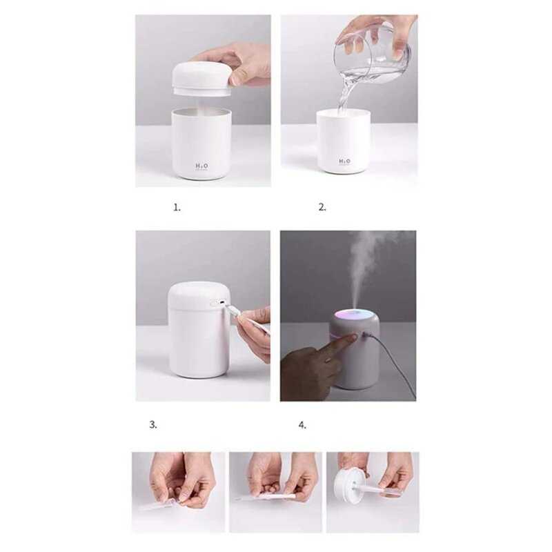 Мини-увлажнитель воздуха HUMIDIFIER H2O фотография 15