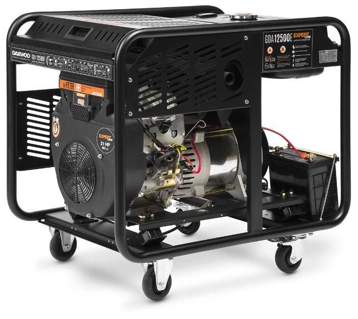 Бензиновый генератор Daewoo Power Products GDA 12500E, (10500 Вт) фотография 1
