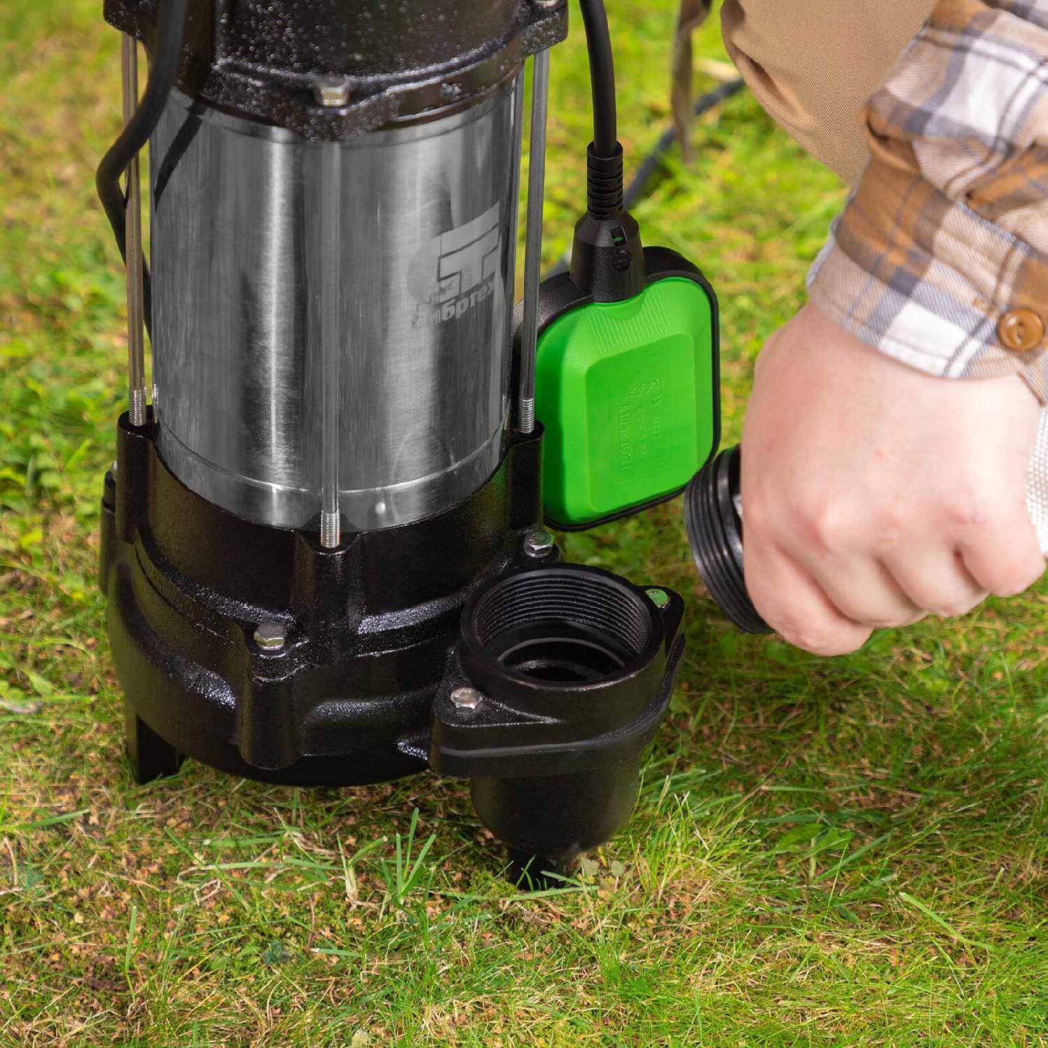 Фекальный насос Сибртех СФН450 фотография 7