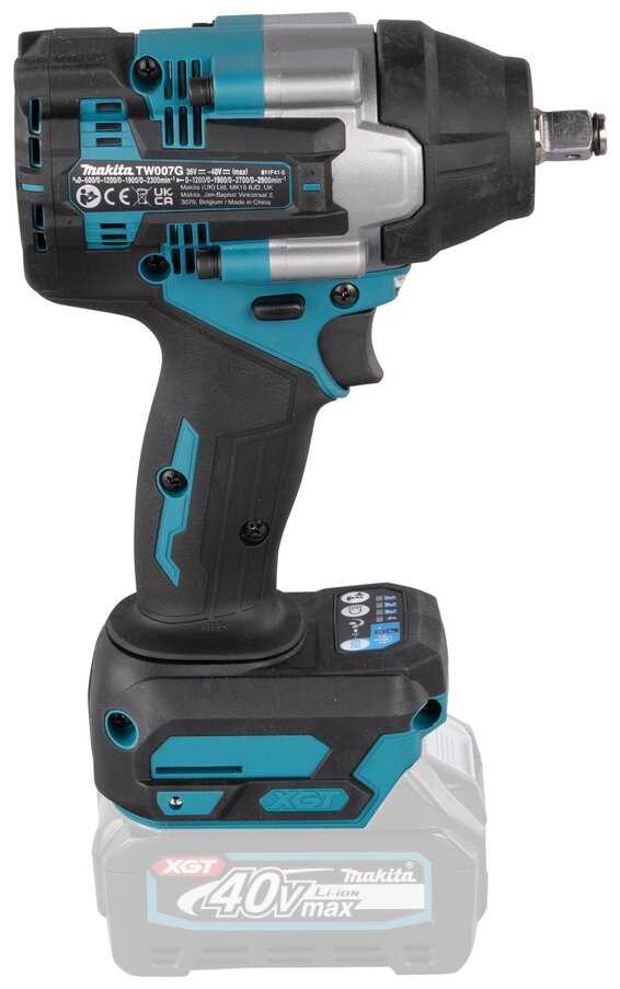 Аккумуляторный ударный гайковерт Makita TW007GZ, без аккумулятора фотография 4